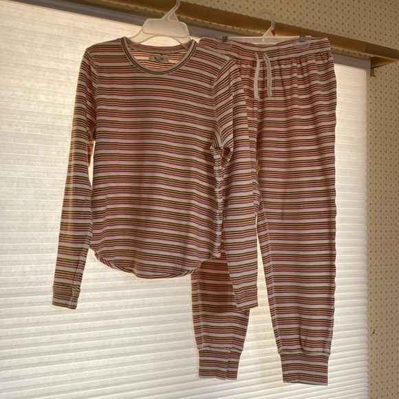 Madewell Honeycomb Kasson Stripe pajama set - Picture 6 of 10